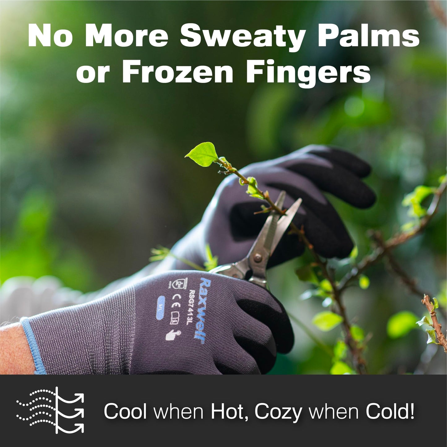 Work Gloves MicroFoam Nitrile Coated Firm Grip for Men and Women, Abrasion Resistant Seamless Knit Nylon Gloves for Garden, Yard, Mechanic, Construction and Industrial Tasks – 36 Pairs (Grey) S