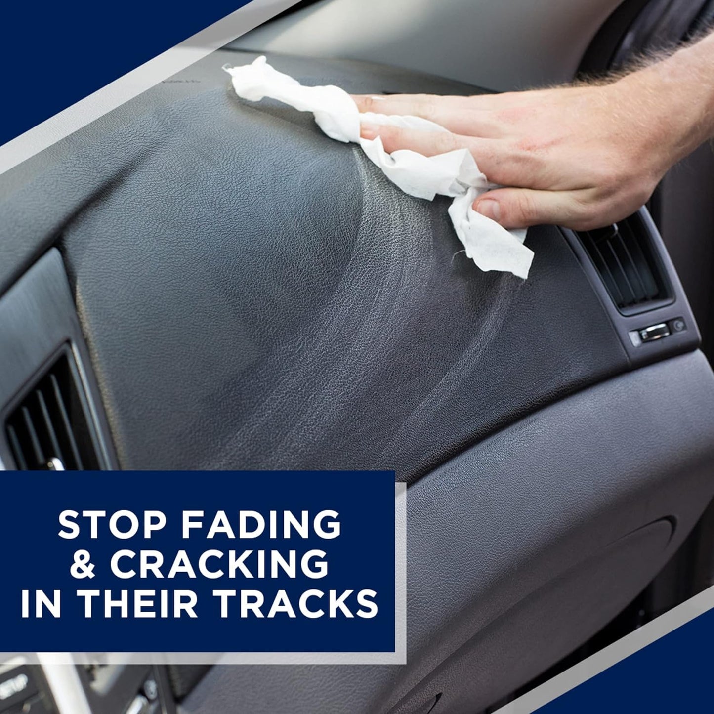 303 Products Automotive Protectant Wipes - Superior UV Protection & Color Restoration | Prevents Fading, Cracking & Stains