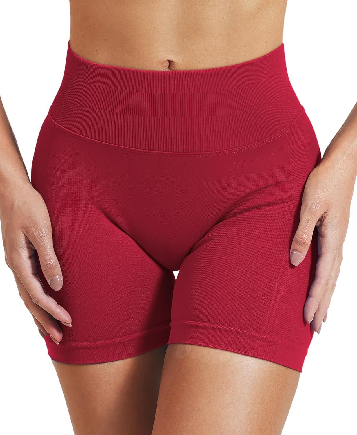 VOYJOY Women's Workout Shorts - Scrunch Butt Lifting Seamless Gym Biker Shorts | Multiple Sizes Available