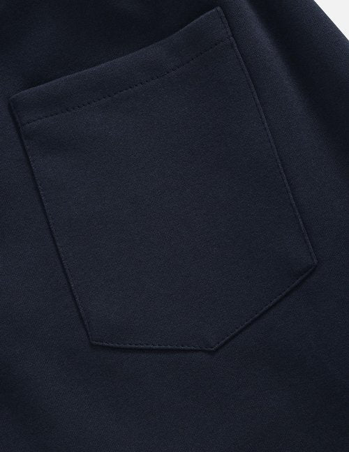 Aelfric Eden Barrel Sweatpants for Mens Side Striped Drawstring Elastic Waisted Wide Leg Lounge Pants with Pockets Blue