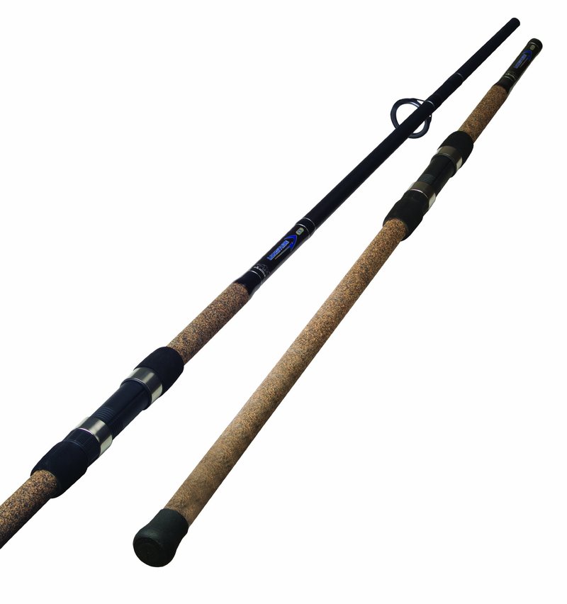 Okuma Longitude Surf Graphite Rods (Large, Black/Blue/Silver), 8'