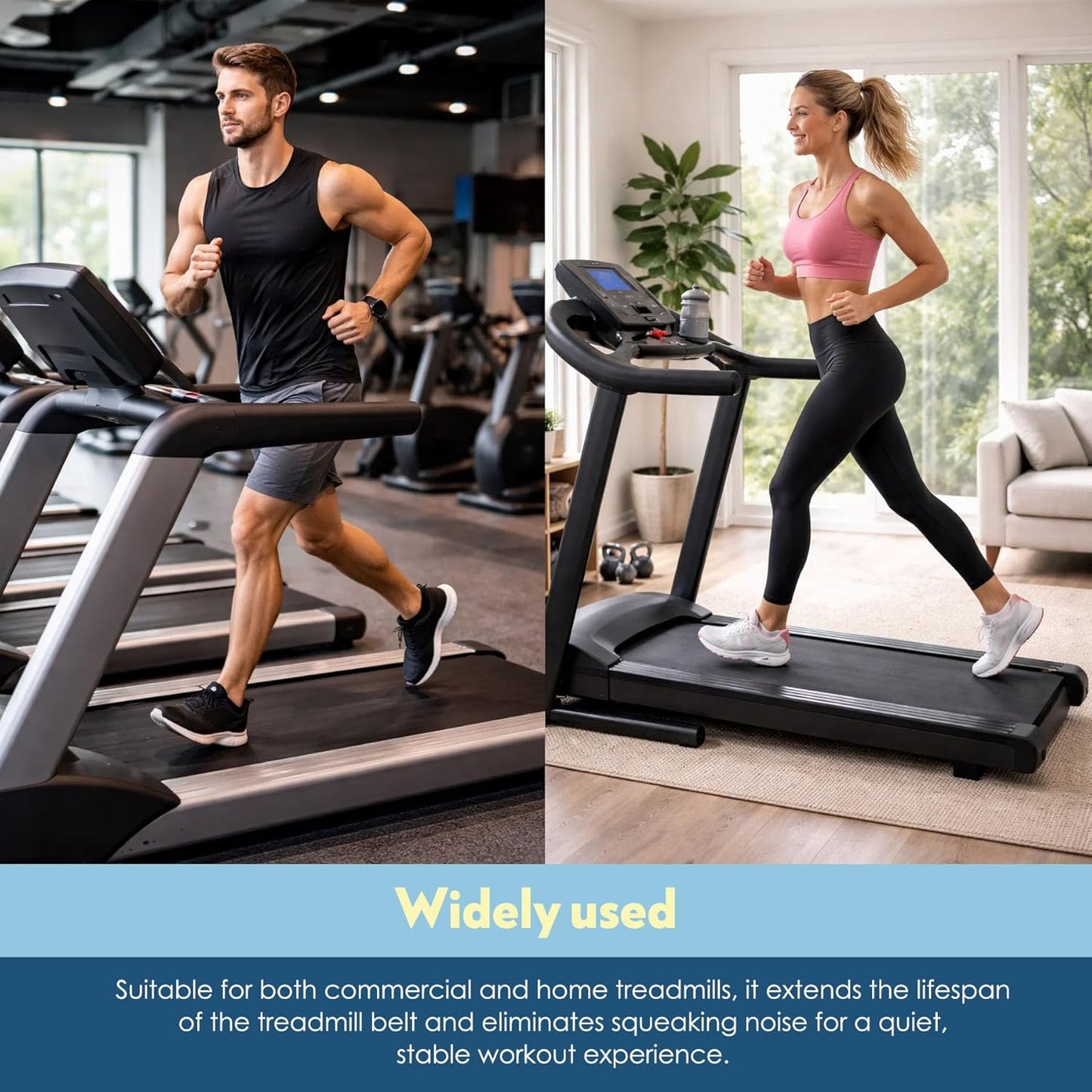 Skiennix Treadmill Belt Lube - 100% Pure Silicone, High Temperature Resistant, Easy Application Tube