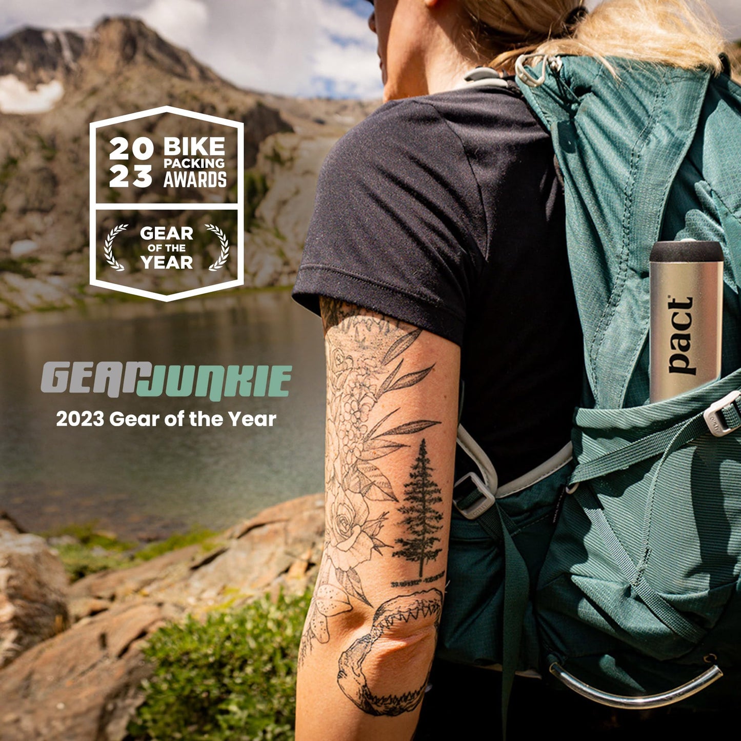 PACT Lite Bathroom Kit for Camping, Backpacking, Backcountry
