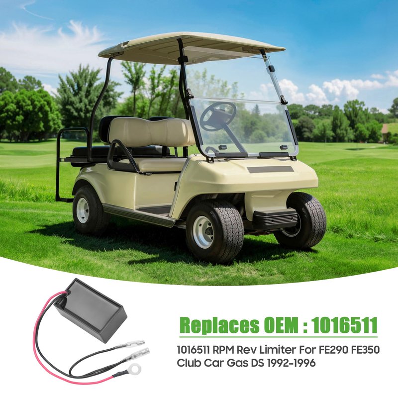 10L0L Golf Cart RPM Rev Limiter for FE290 FE350 Club Car Gas DS 1992-1996, Replaces OEM: 1016511