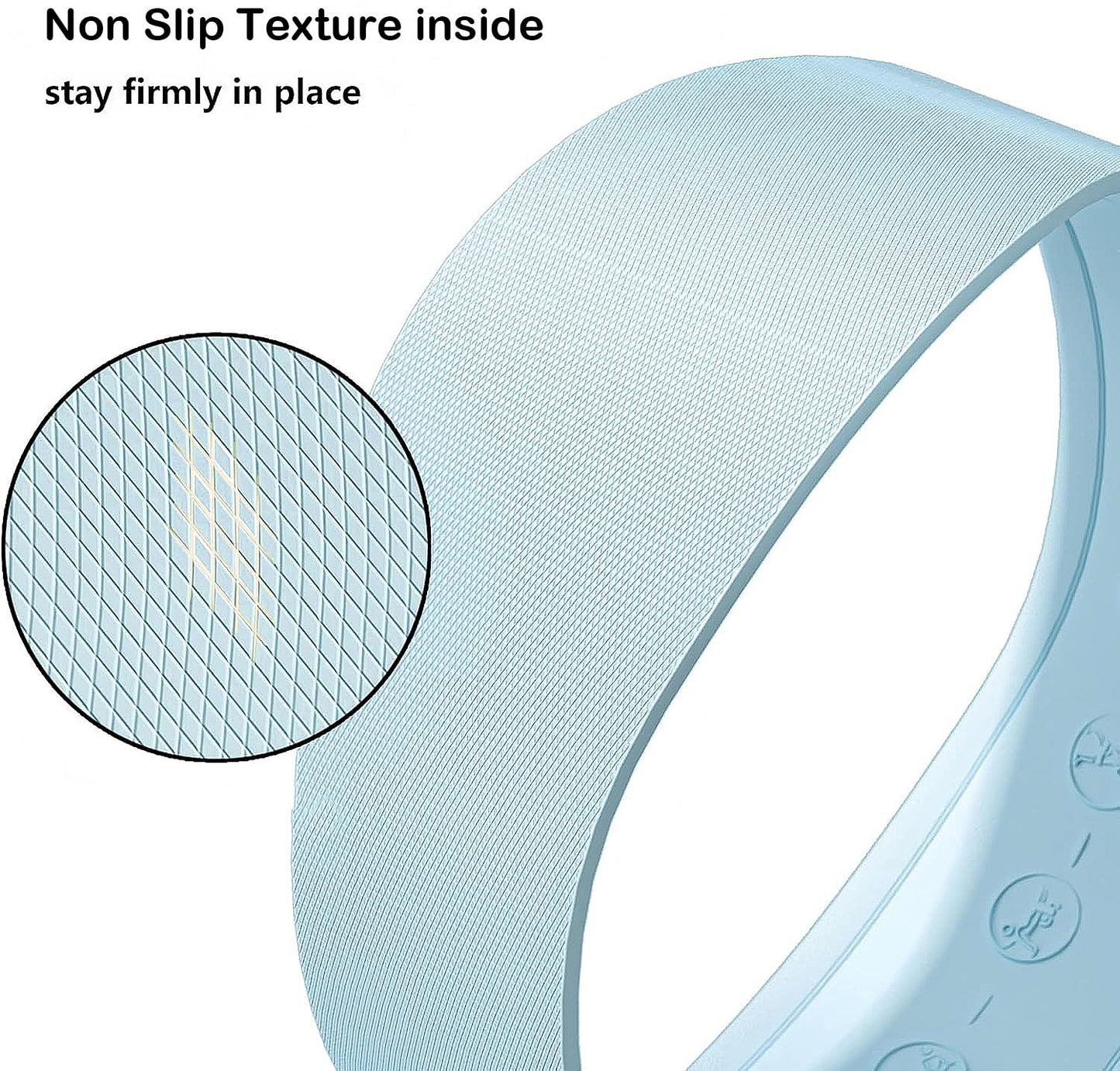 Silicone Booty Bands for Legs and Glute, Non Slip Extra Wide Thick Resistance Loop Bands, Mini Exercise Bands Set of 3, Workout Bands for Hip, Thigh, Pilates, Squat, Gym, Fitness for Women and Men