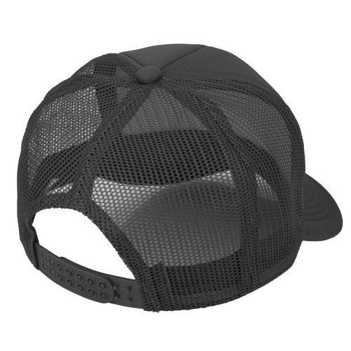 Gelante 12 Pcs Sublimation Blank Trucker Hats - 5 Panel Mesh Snapback Baseball Cap Bulk G003-12PC-Black