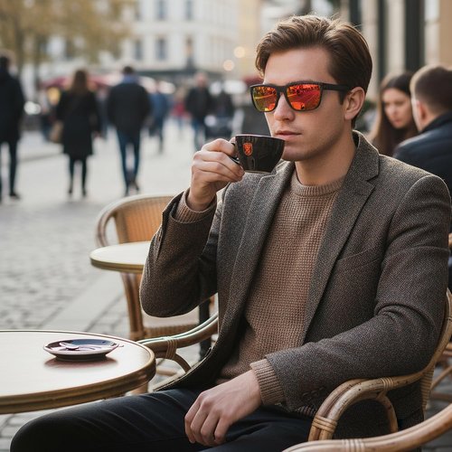 MASDUN Polarized Sunglasses - UV Protection for Men & Women | Stylish Square Design (3 Pack)