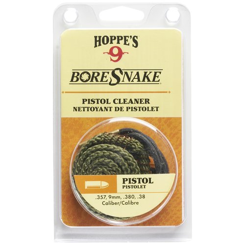 Hoppe's Boresnake .357, 9mm, .380, .38 Caliber Pistol and Revolver, Clam E/F