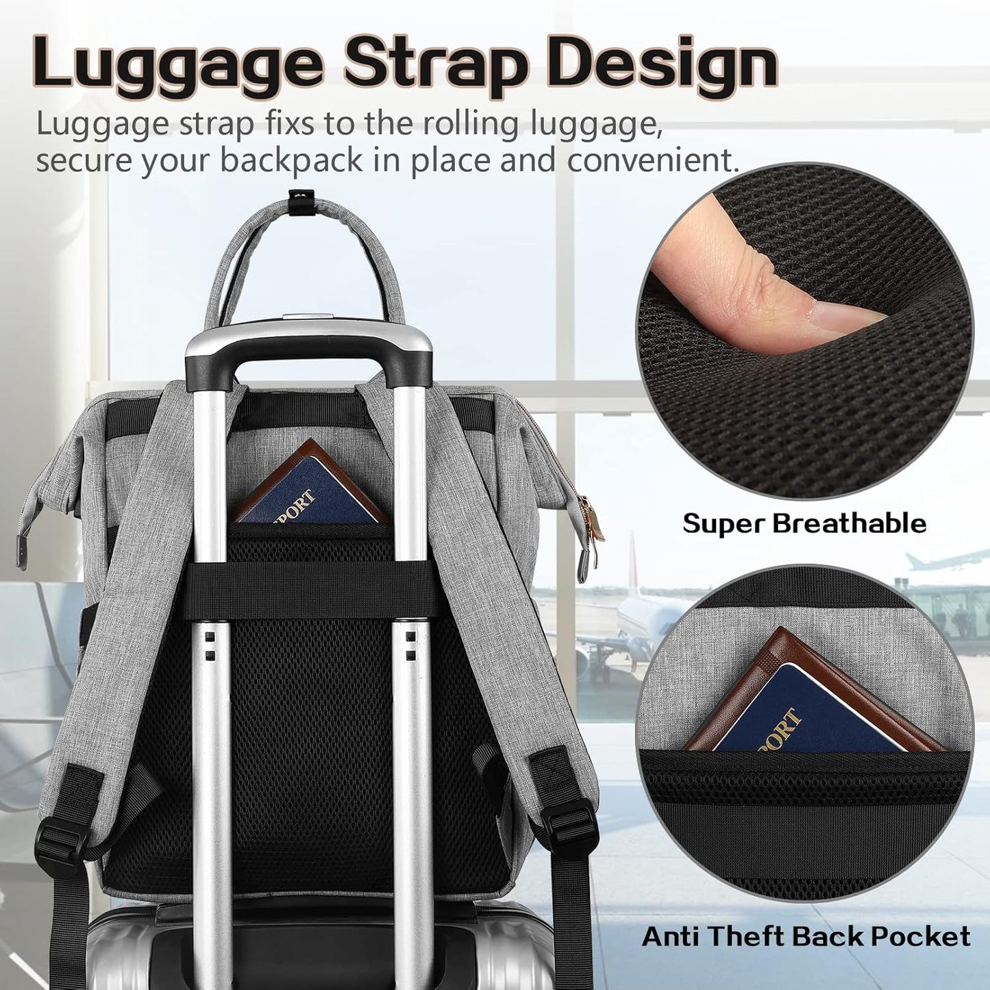 Skiennix Insulated Lunch Bag Backpack - Versatile Cooler for Men & Women | Perfect for Work & School