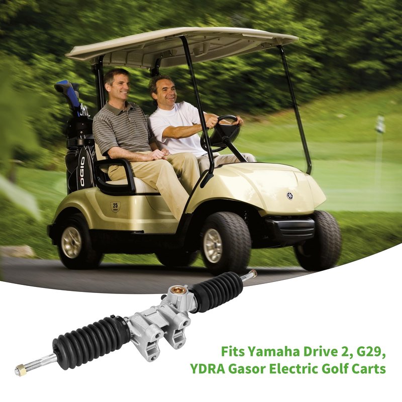 10L0L Golf Cart Steering Gear Box Assembly Fits for Yamaha Drive 2, G29, YDRA Gas or Electric Golf Carts Replaces OEM# JW1-F3400-00