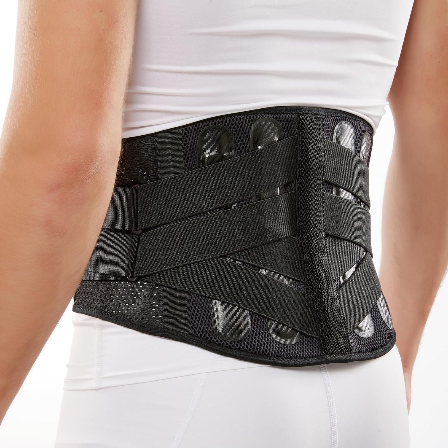 Comforband Double-Cross Comfort Back Support - Premium Back Brace for Lower Back Pain, Muscle Spasm, Strains, Arthritis, Sciatica, Injury Recovery, Rehabilitation (X-Large)