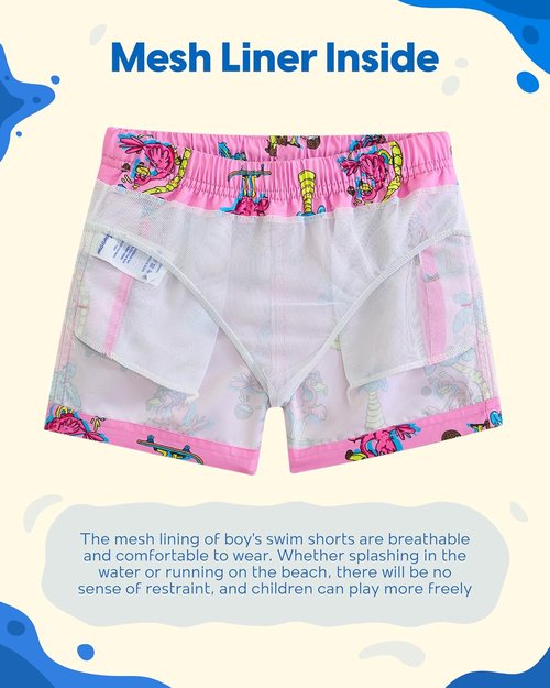 Maamgic Boys Swim Trunks - Stylish Toddler Bathing Suit with Quick-Dry Fabric | Perfect for Summer Fun