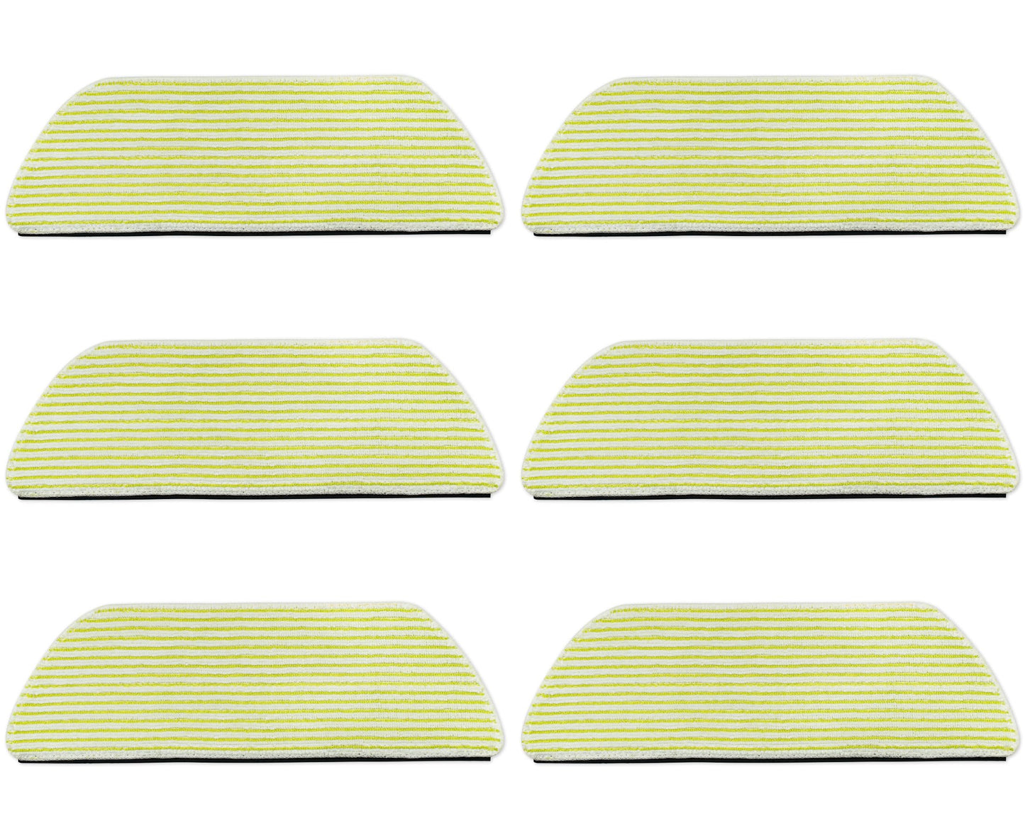 6 Pack Microfiber Vacmop Replacement Pads Compatible with Shark AV2800ZE RV2820YE AV2810YS RV2820ZE AV2820S PowerDetect NeverTouch Robot Vacuum Cleaner,Reusable Mop Vac Pads Vac Mop Pads Refills