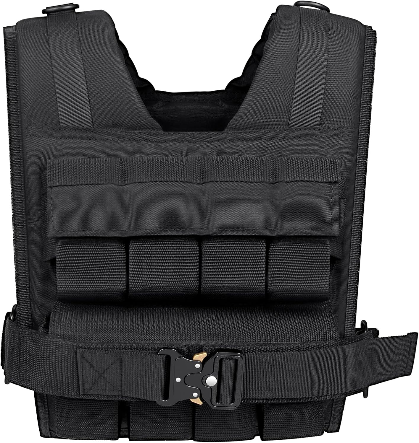 Skiennix Weighted Vest - Adjustable 26lbs to 45lbs | Heavy-Duty Workout Vest for Strength Training & Running