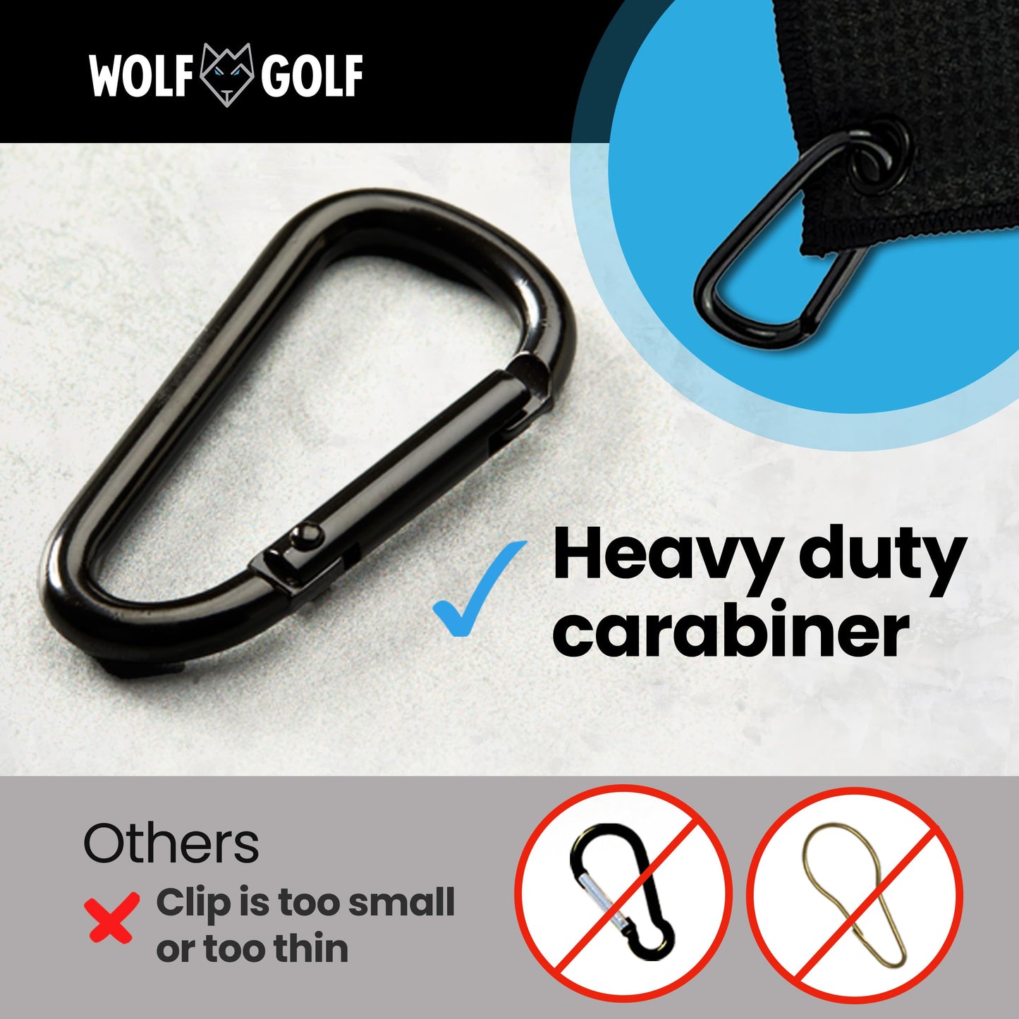 Golfhub Golf Towel - Golf Accessories for Men - Golf Gifts for Men - Printed Funny Golf Towel