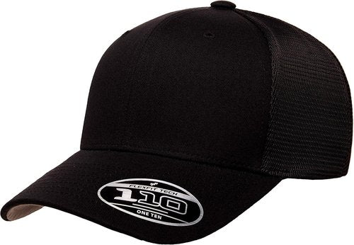 Flexfit Men's Trucker Cap - Stylish Black Design | One Size Fits All
