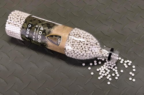 Elite Force 6mm Airsoft BBs - Premium Competition Grade, 4000 Count for Optimal Performance