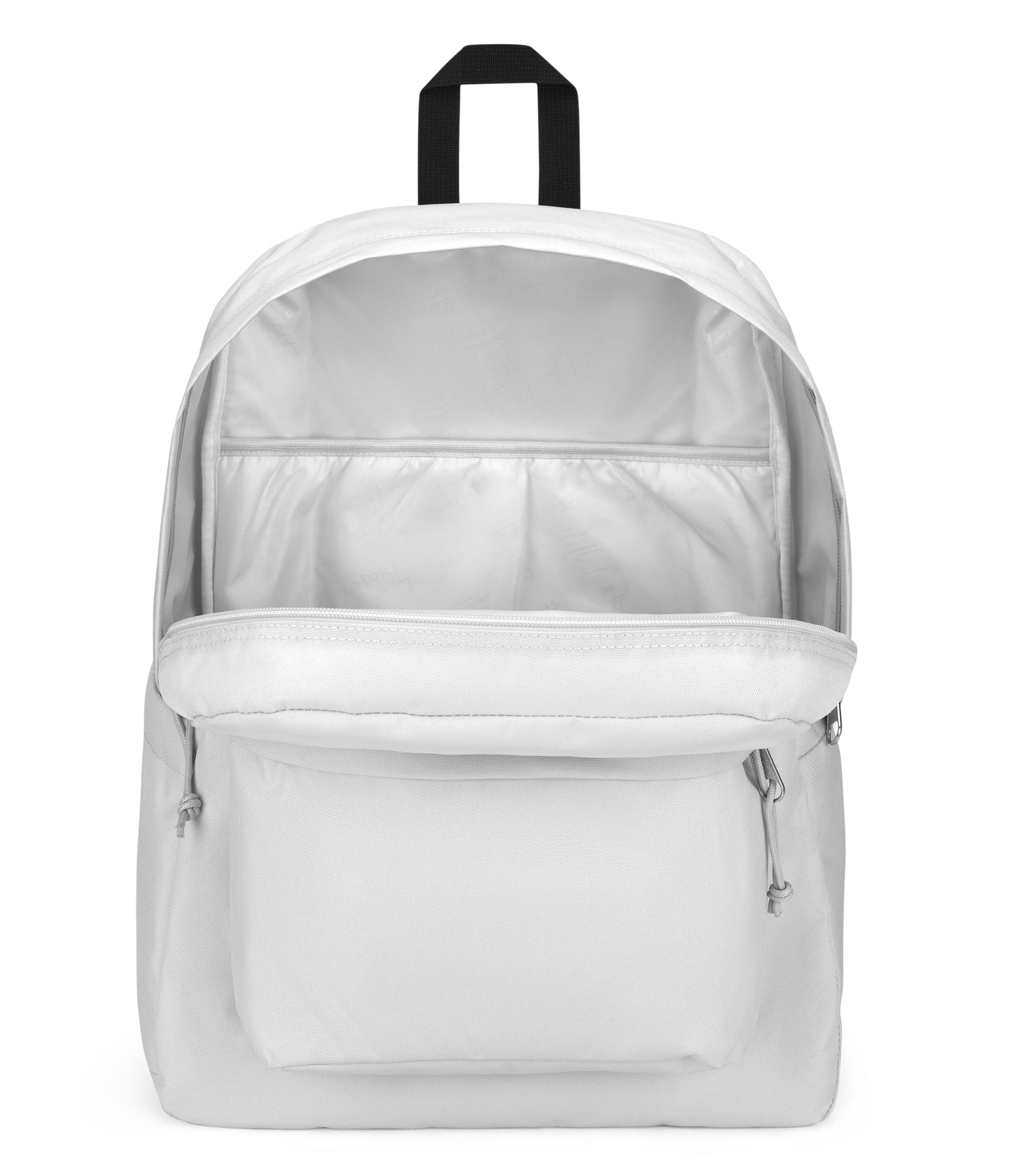 JanSport SuperBreak Plus Backpack with Padded 15-inch Laptop Sleeve and Integrated Bottle Pocket - Spacious and Durable Daypack for Work and Travel - White