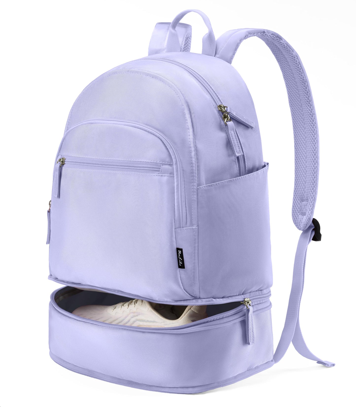 Uselike Gym Backpack for Women Men, Lightweight Gym Bag with Shoe Compartment, Waterproof Workout Backpack with Wet Pocket