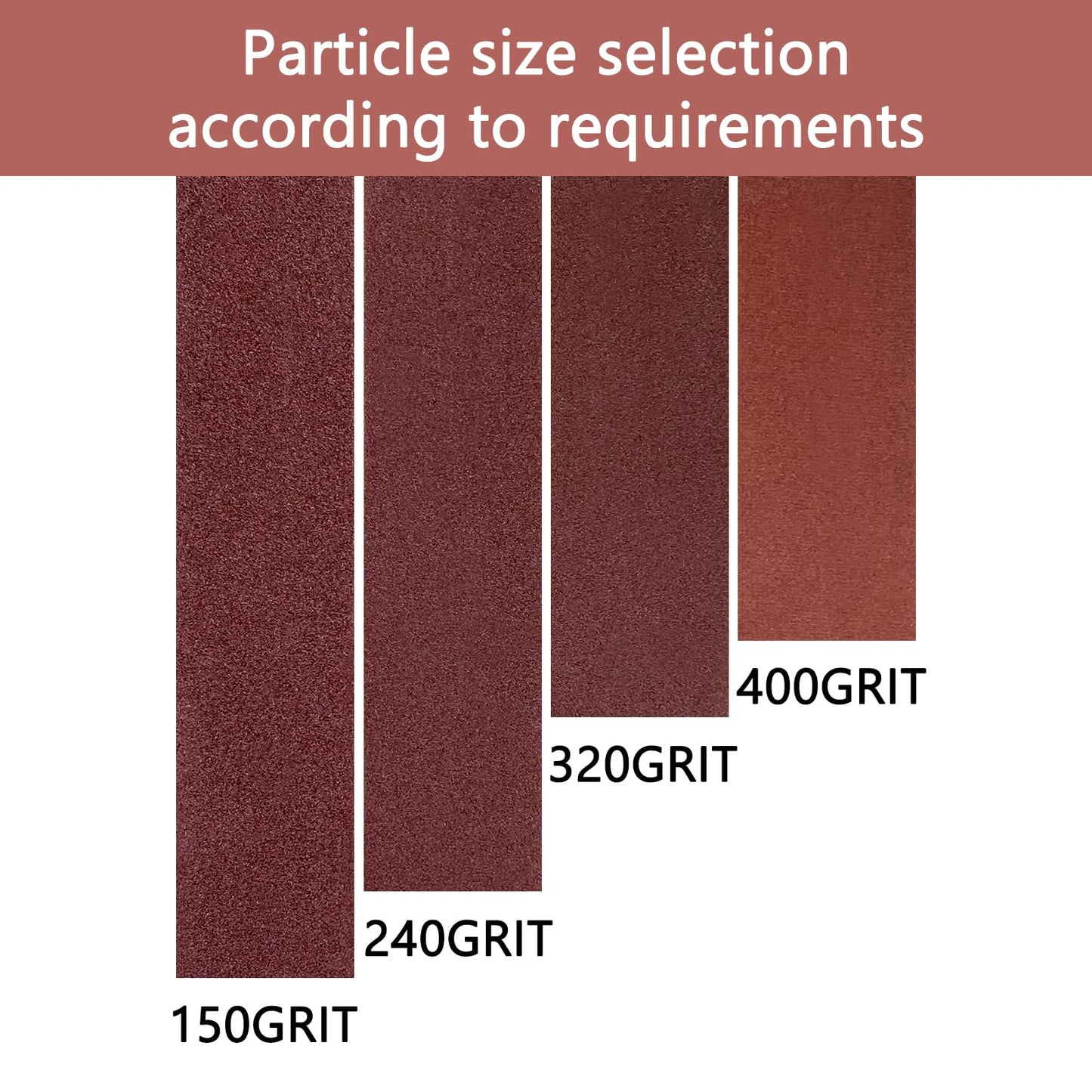 4 PCS Emery Cloth Roll, Sand Paper Assortment Pack Sandpaper 4 Grits Assorted for Wood Metal Sanding, Wet Dry Sandpaper 150/240/320/400 Grit