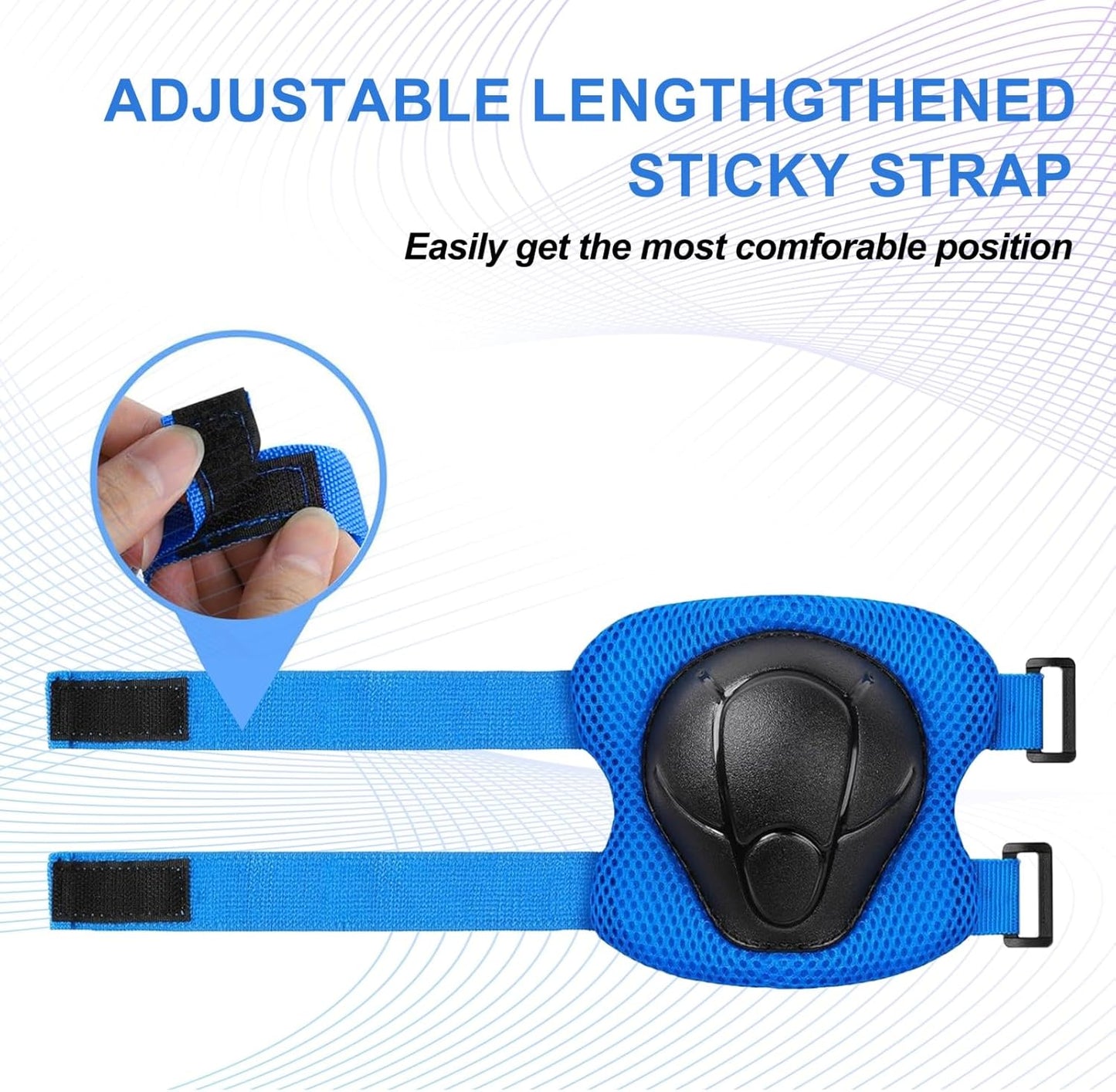 Skiennix Knee Pads Set for Kids - Protective Gear for Ages 3-10 with Elbow Pads & Wrist Guards | Ideal for Skating, Cycling, and Scooter Riding