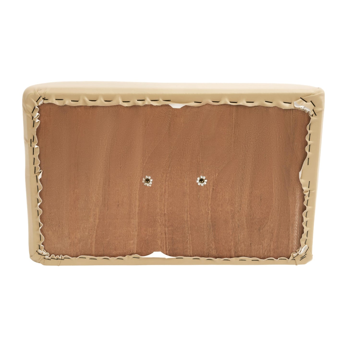 KUAFU Seat Backrest Compatible with 1973-1994 EZGO Marathon Plastic Foam Tan Seat Back Cushion