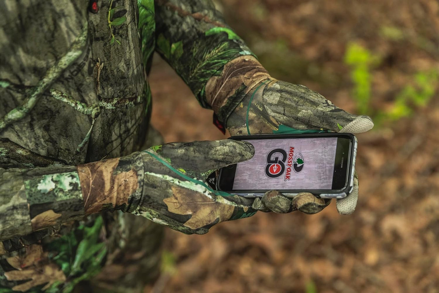 Mossy Oak Camo Hunting Gloves - Lightweight Design for Ultimate Comfort and Grip