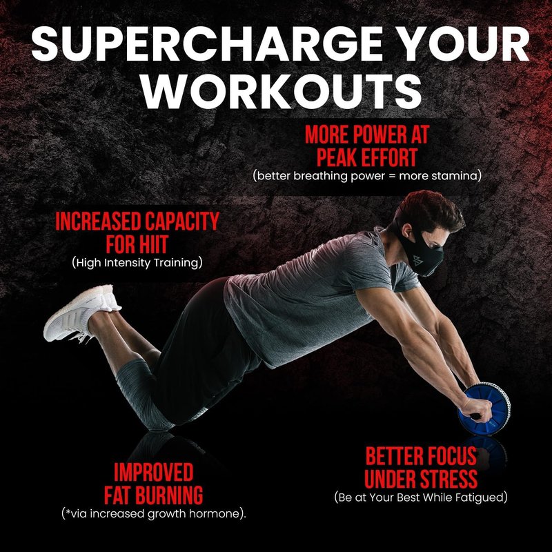 TRAININGMASK 3.0 Performance Breathing Trainer - Elevation Training Mask - Stamina, Performance, Altitude Running Mask, Clinically Proven & Patented (Small)