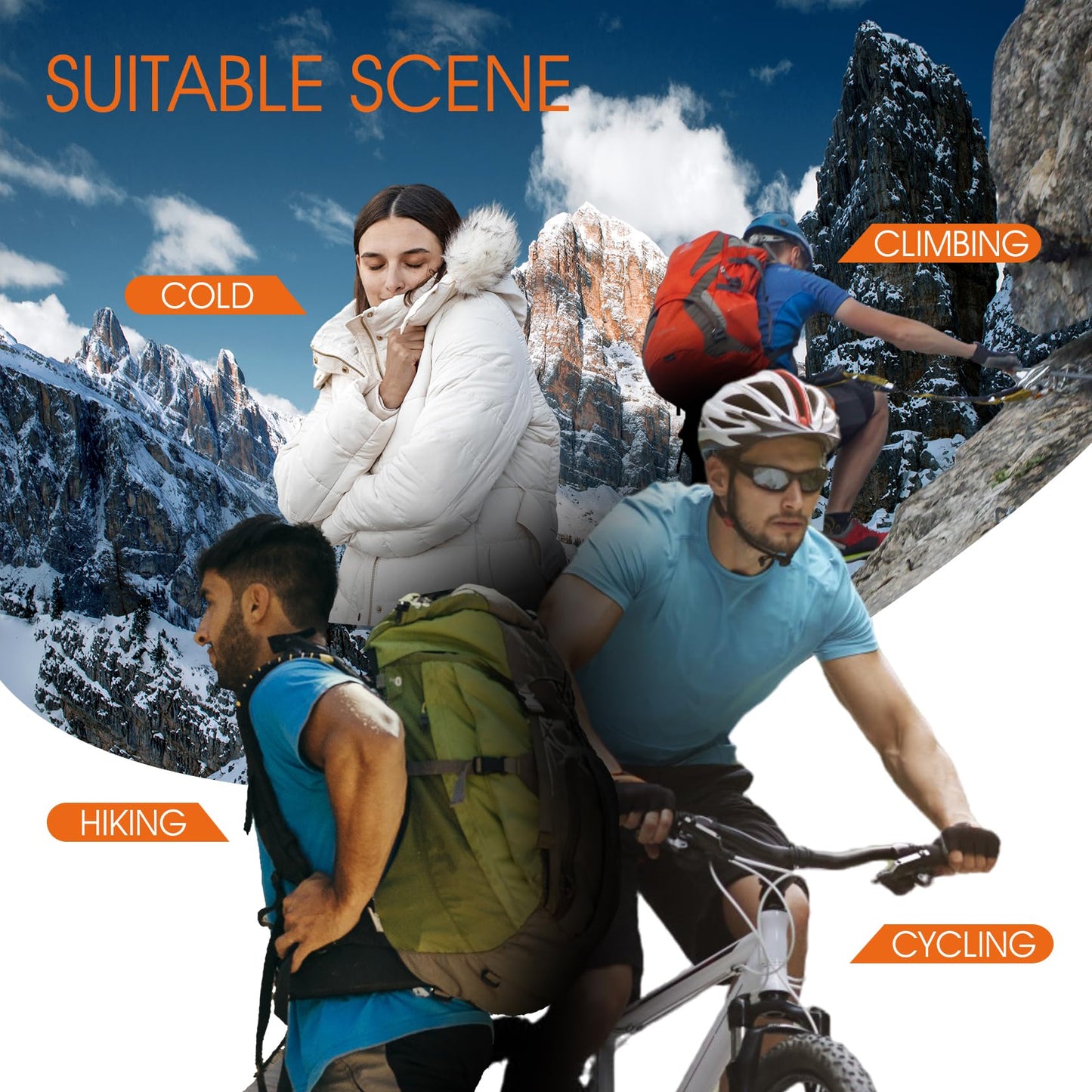 aomagic Merino Wool Toe Socks for Men and Women Athletic Runing Ankle Toe Separation Socks (3 Pairs), Large