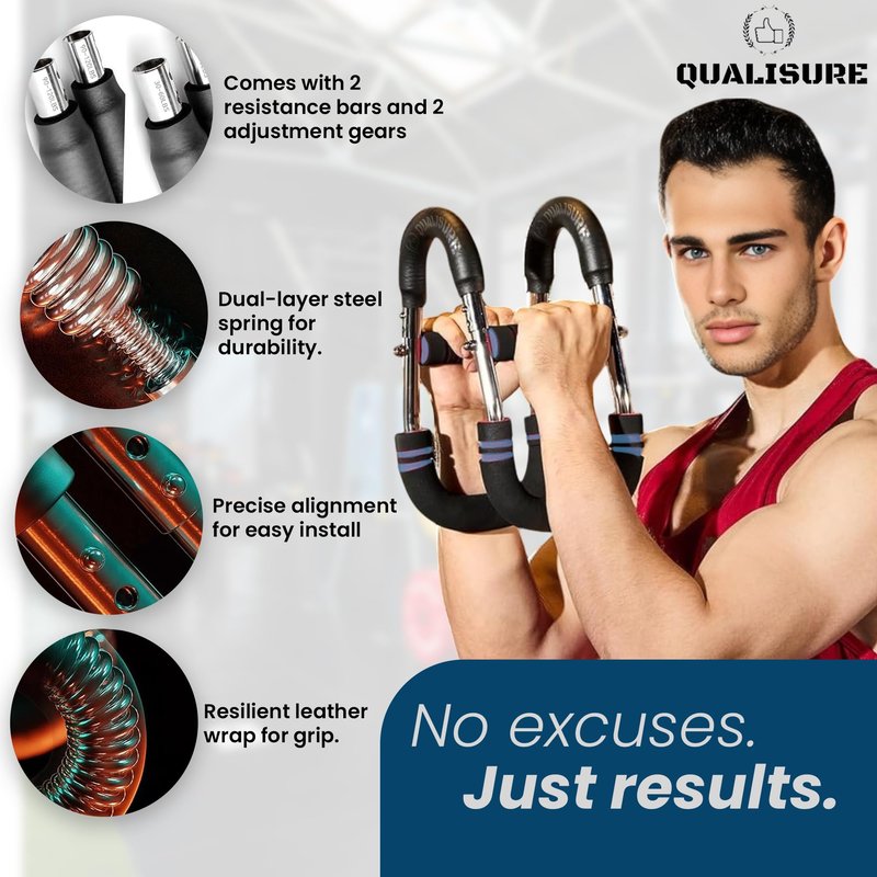 Ultimate Twister Arm Trainer for Men & Women, 3-Level Portable Chest and arm Trainer (40–110 lbs), 27° Ergonomic Arm Workout Equipment, Adjustable Chest Machine Home Gym & Travel Fitness Tool