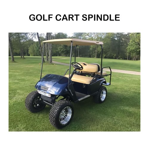 LOSTAR Golf Cart Front Hand Spindle Assembly Compatible with 2001-Up EZGO TXT Gas & Electric Replaces 70673-G02,70942-G02