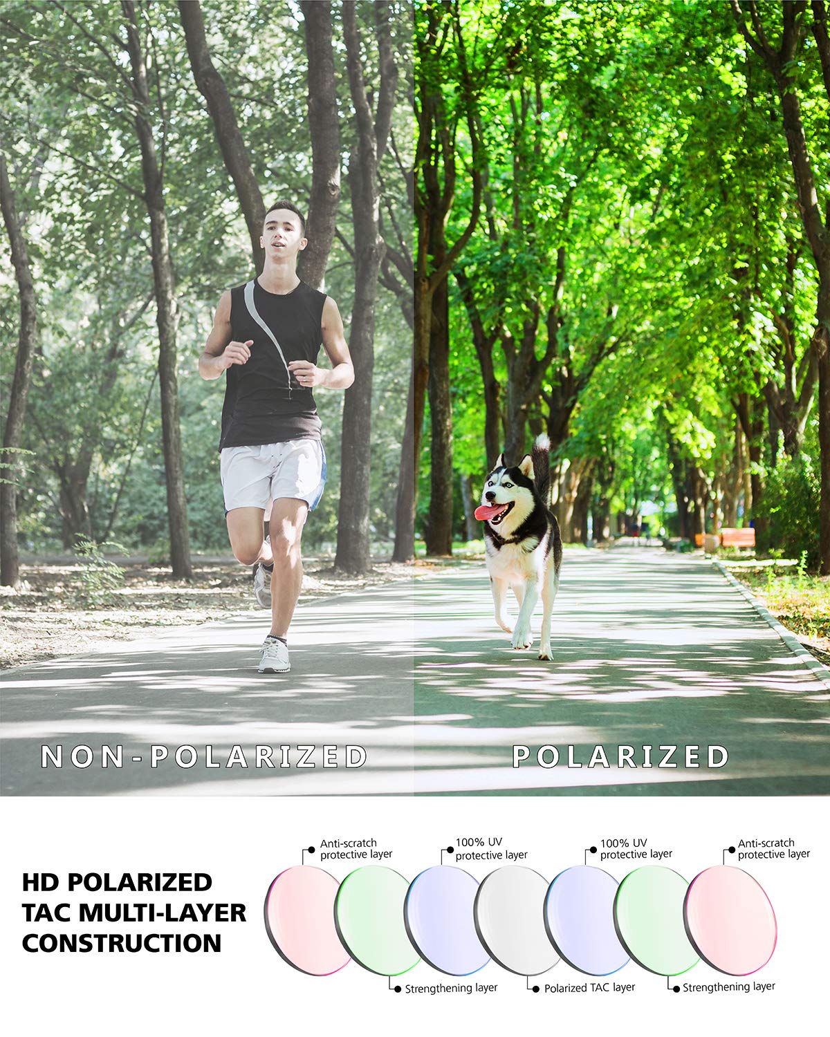 ER00 Eazyrun Polarized Small Baseball Sunglasses for Youth kids Women, Cycling Running MTB Softball Padel Beach Volleyball Sports F2