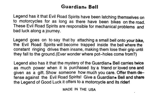 John 3:16 Guardian Biker Bell