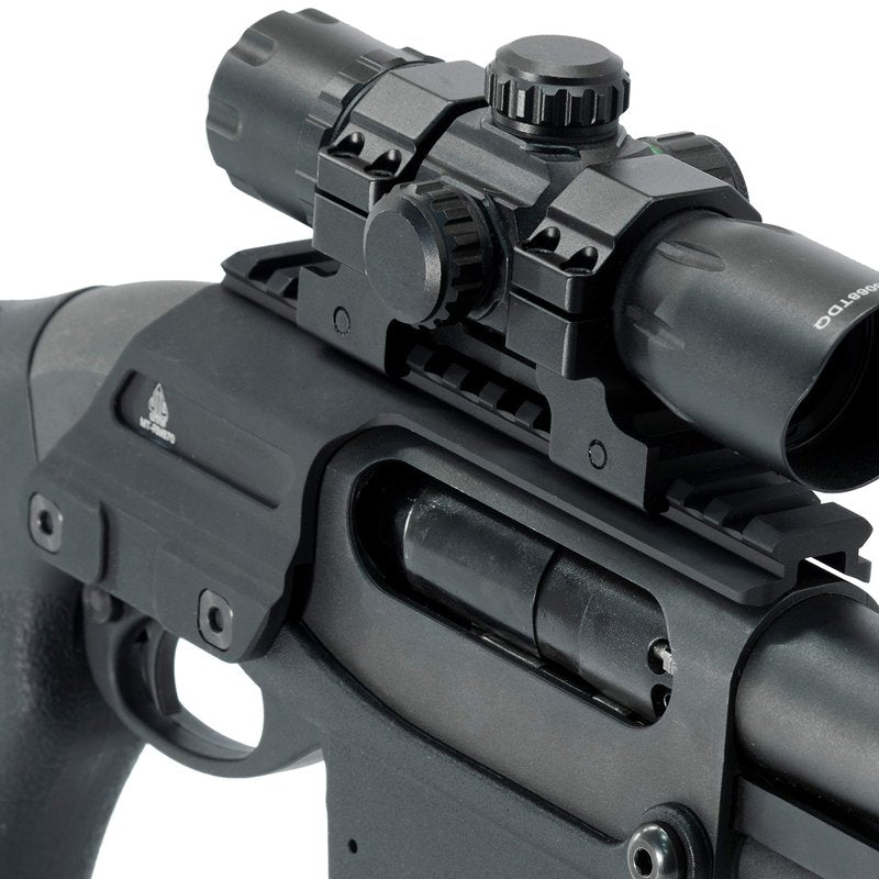 UTG 870 Optic Mount, 12 Gauge, Black
