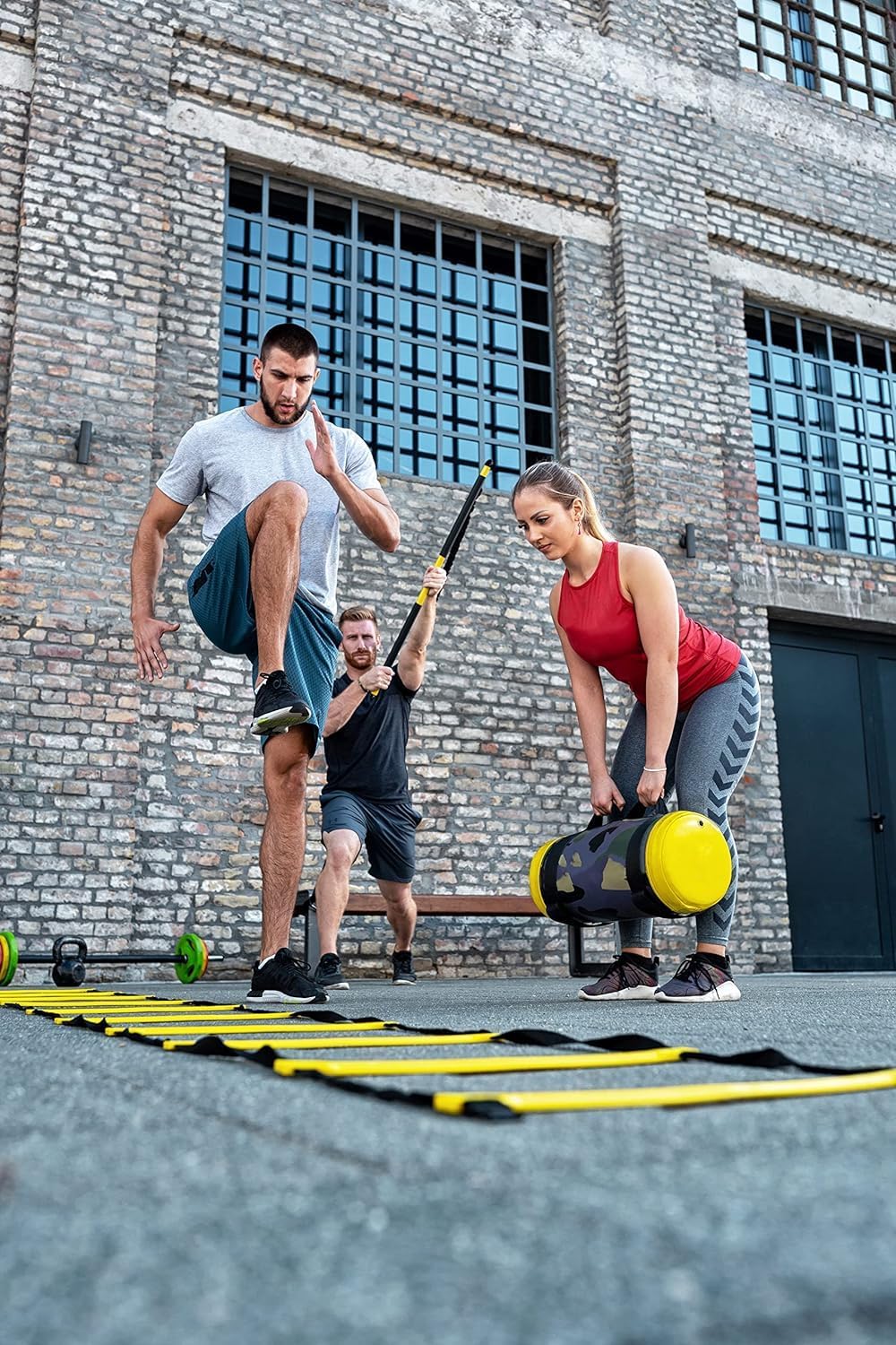 Skiennix 20ft Agility Ladder - Enhance Speed & Agility for Soccer, Football, & Tennis | Includes Carry Bag
