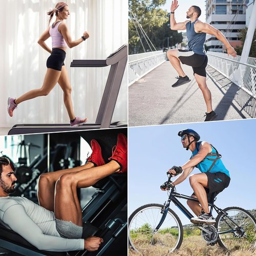 Felicigeely Ankle Running Socks - Breathable Cushioned Low Cut Sports Socks for Men & Women | 6 Pairs