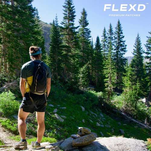 Flexd - G7 Adhesive Patches Waterproof for Dexcom G7 - CGM - G7 Accessories Overpatch - (30Pcs) - Tan