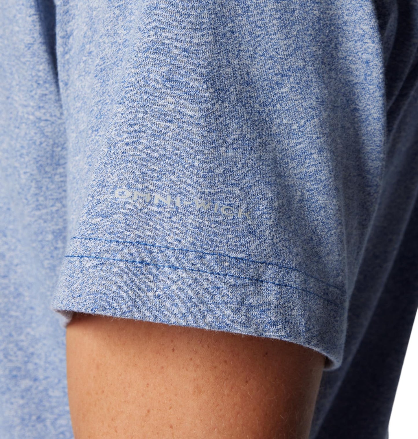 Columbia Men's Thistletown Hills Short Sleeve, Mountain Blue Heather, 2X Big