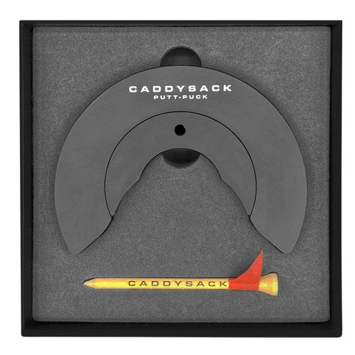CADDYSACK Putt-Puck - Two-Piece Putting Target with PRO Insert | Premium Rubber Design for Indoor & Outdoor Golf Practice | Ideal Gift for Golf Enthusiasts, Tournaments, and Special Occasions