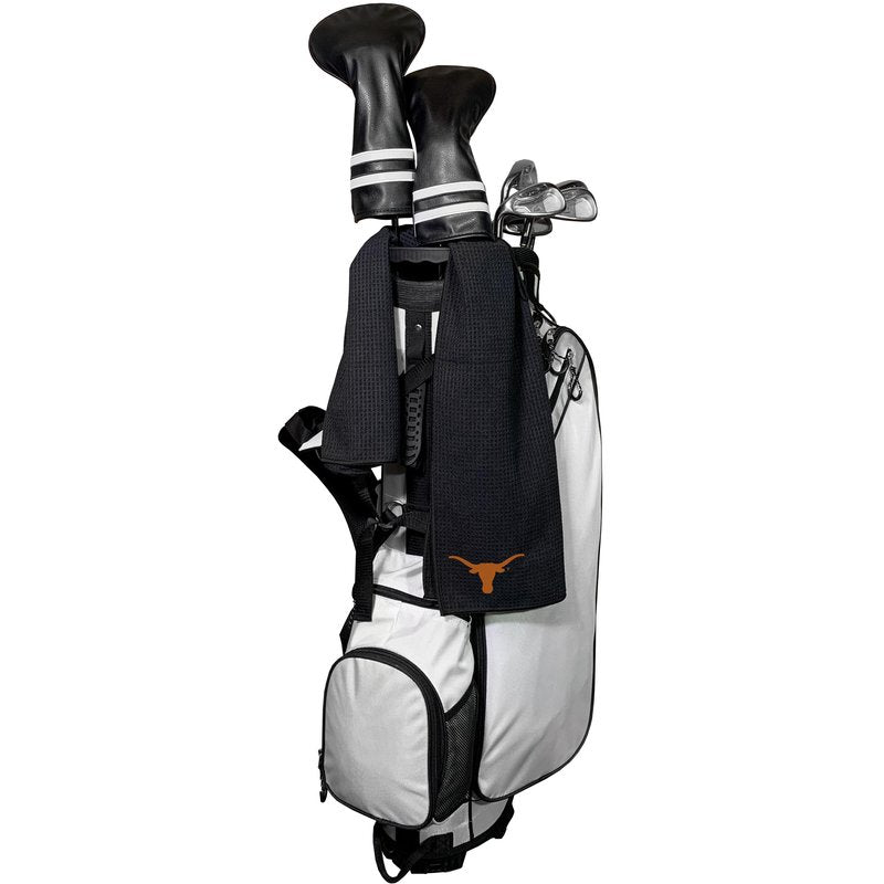 Team Golf NCAA Texas Longhorns Microfiber Golf Towel, 16x40 (Multicolor)
