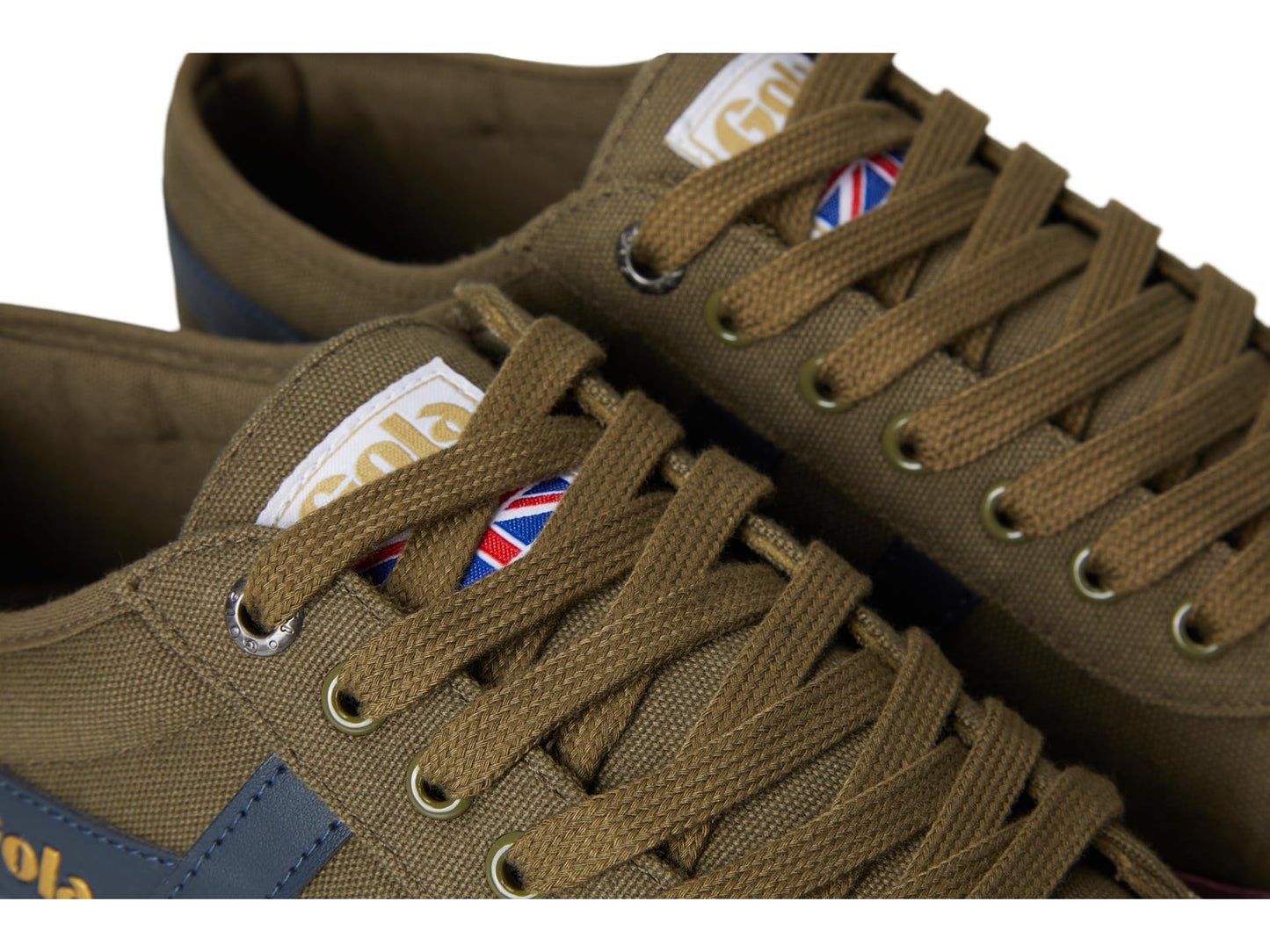 Gola Men's Comet Khaki/Navy/Burgundy 7 M