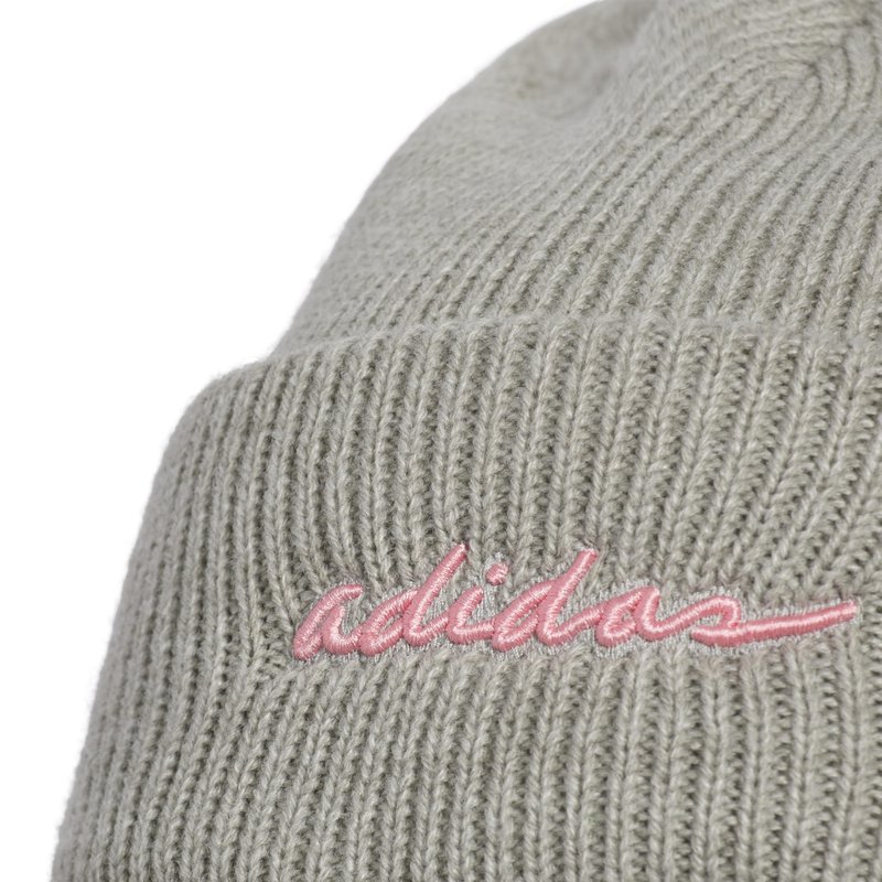 Script Beanie, Standard fit Cuffed Acrylic Knit hat/Cap for Winter