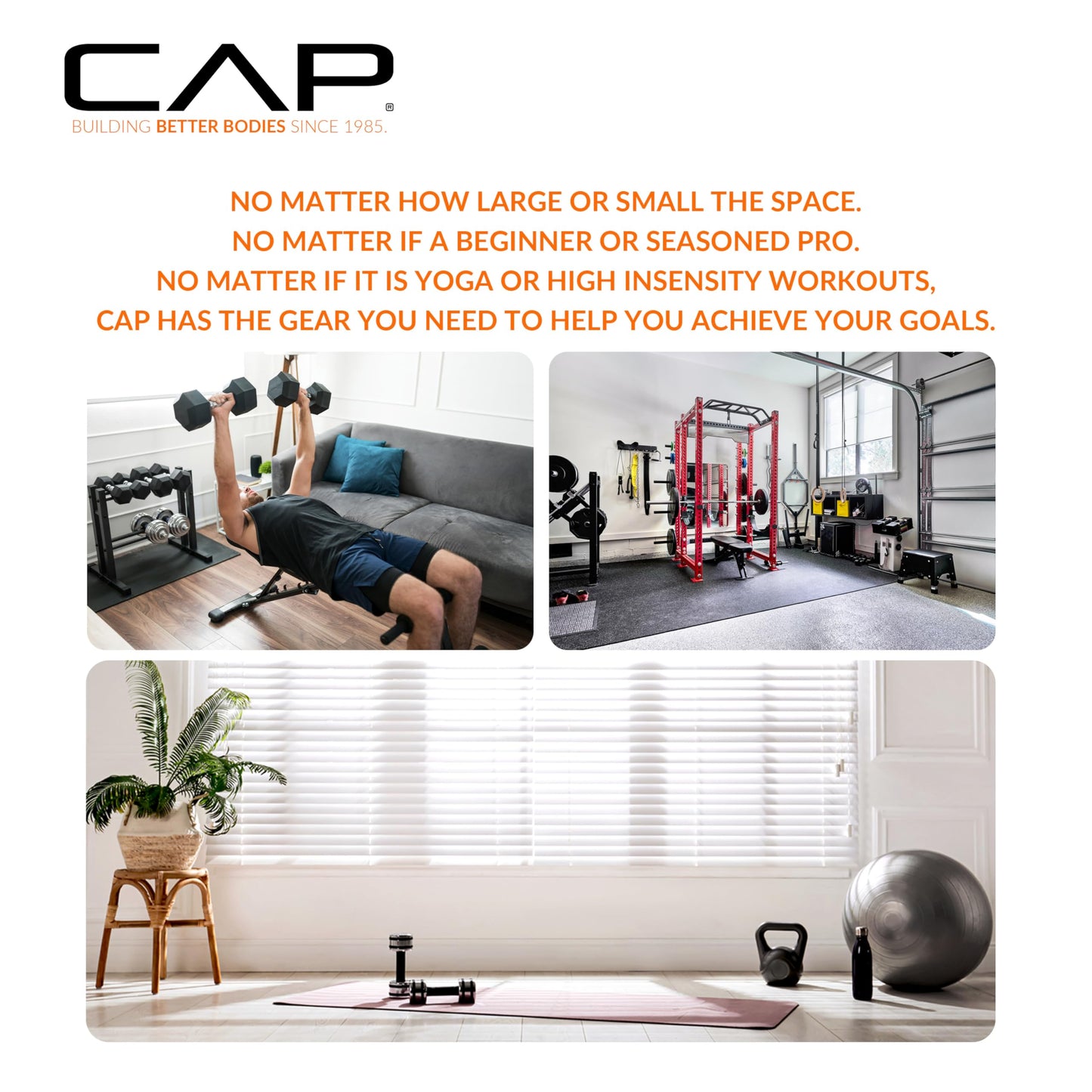 CAP Barbell Classic 7-Foot Olympic Bar, Chrome