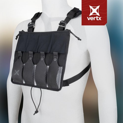 Vertx Firebase PCC Bandolier, It's Black, One Size