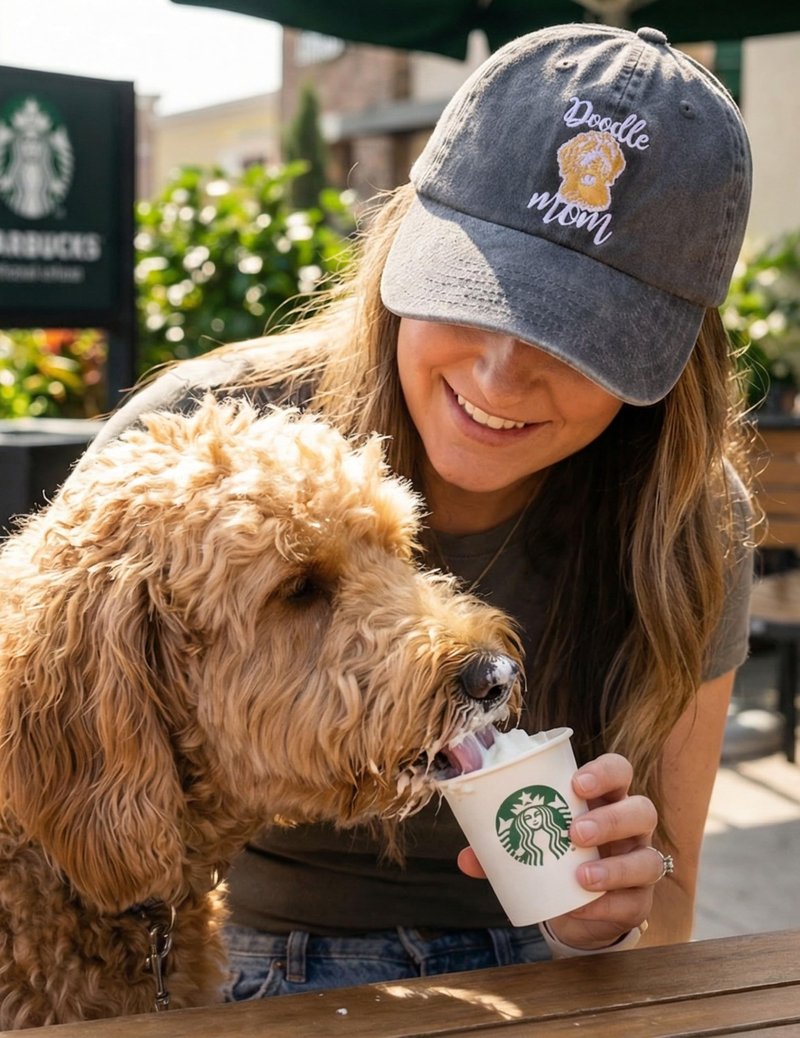 InnoBeta Goldendoodle Gifts for Women, Goldendoodle Dog Mom Gifts, Dog Lovers Gifts, Adjustable Vintage Baseball Cap Washed Cotton Embroidered Hat, Goldendoodle Mom