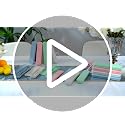 Jinei Bright Reusable Travel Utensils Set with Case Wheat Straw Eco-Friendly
