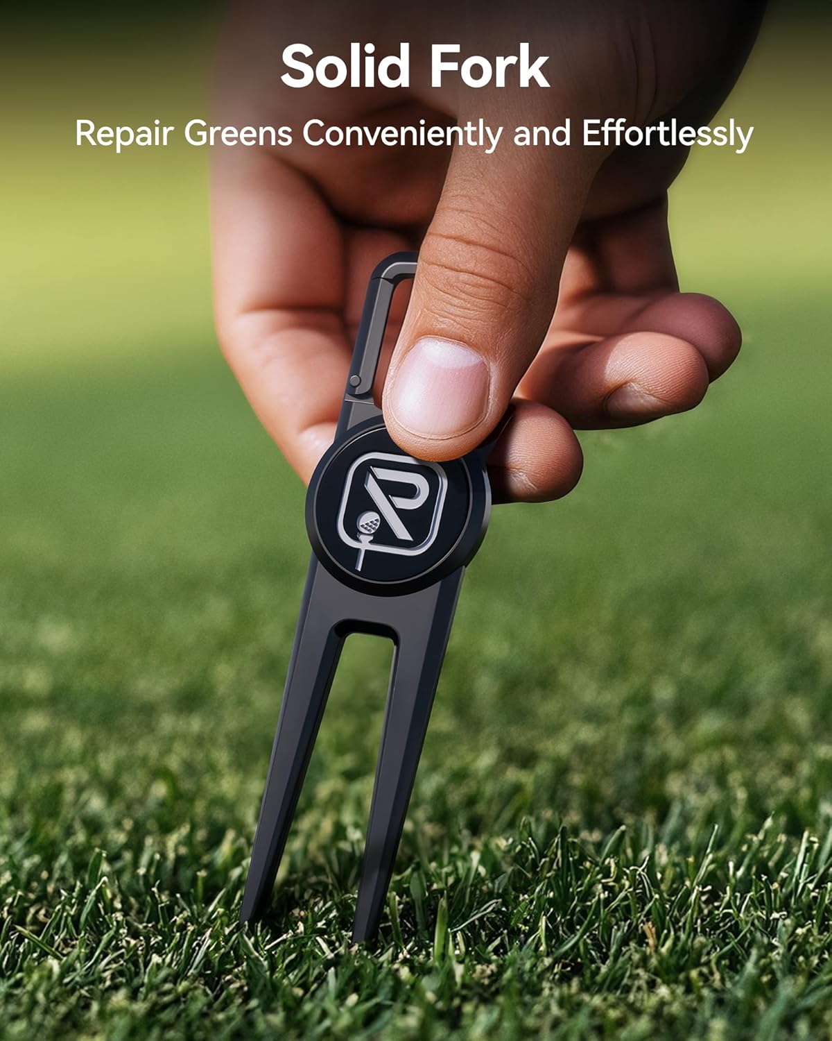 REDTIGER Golf Divot Tool - 4-in-1 Design with Magnetic Ball Marker, Bottle Opener & Groove Cleaner
