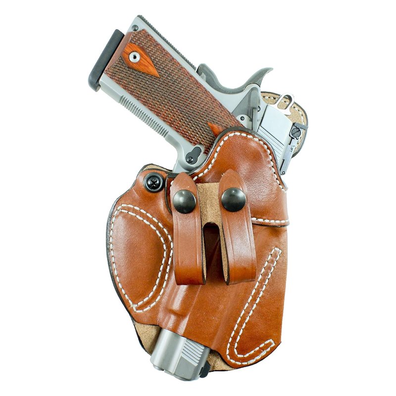 DeSantis Cozy Partner Gun Holster - Holster IWB, Conceal Carry Holster, Compact, Compatible with Standard 1911 models 4-5"" from COLT, S&W, SIG SAUER, Ruger, Kimber, Springfield - Right Hand Draw, Tan