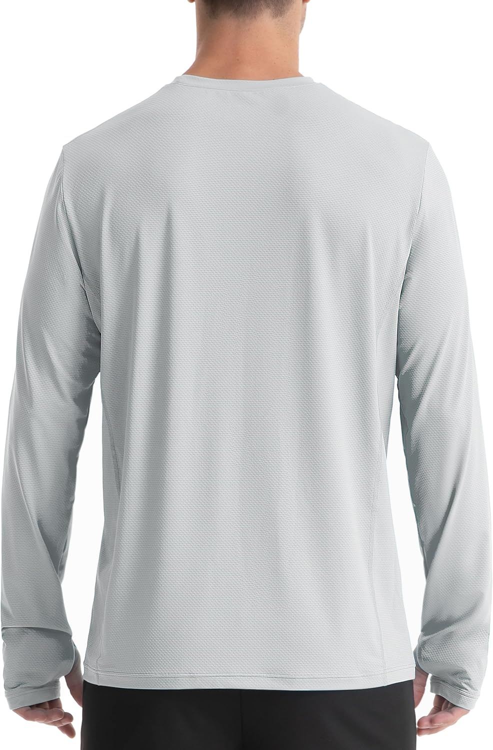 Skiennix Men's UPF 50+ Sun Protection Shirt - Lightweight UV Long Sleeve Swim Rash Guard for Outdoor Activities