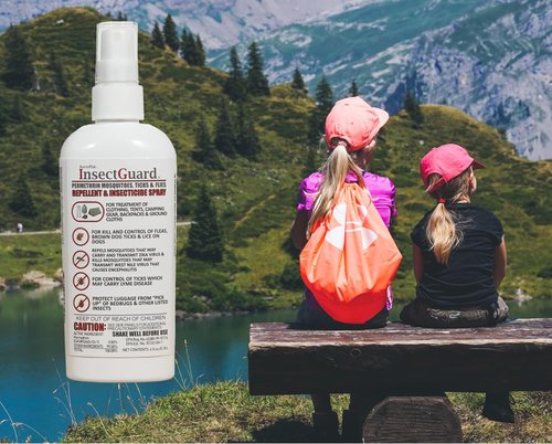 $averPak InsectGuard Mosquito, Tick & Fly Repellent Spray - 128oz Gallon Insecticide Solution